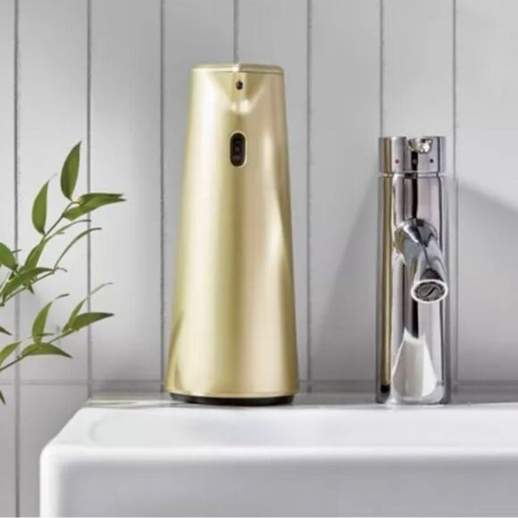 COPY - Studio 3B®™ Finch Sensor Soap Dispenser in Brass electric modern kitchen… - Picture 3 of 4